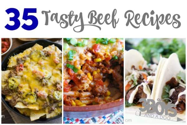 35 Tasty Beef Recipes