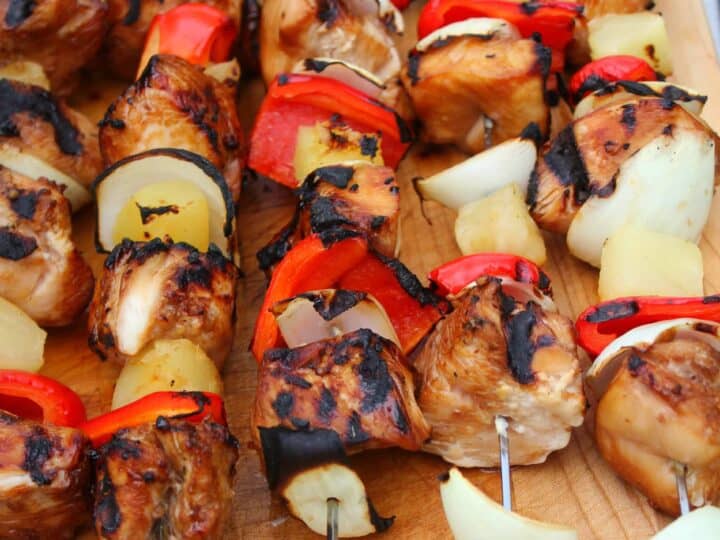 Asian Chicken Kabobs