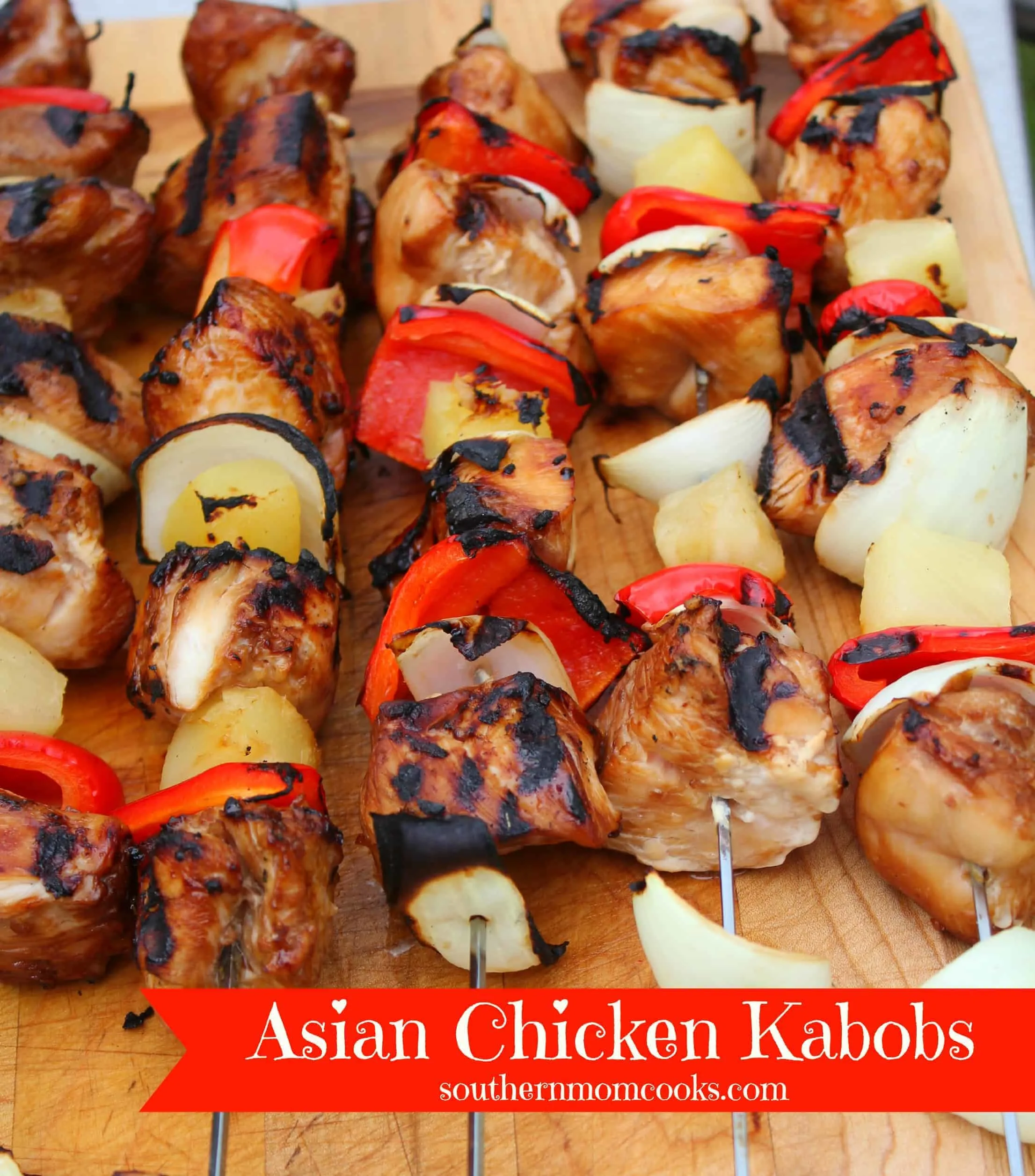Asian Chicken Kabobs