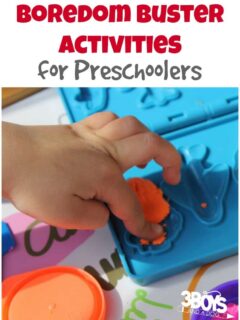 Boredom Buster Activities for Preschoolers