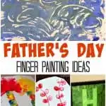 Father's Day Finger Painting Ideas
