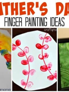 Father's Day Finger Painting Ideas for Kids