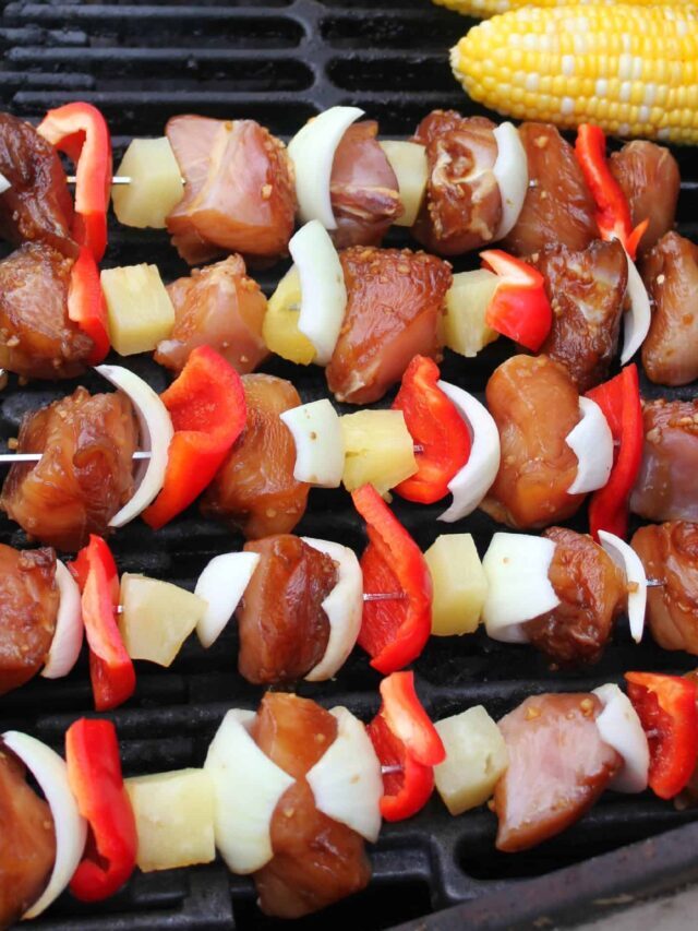 Asian Chicken Kabobs Recipe Story