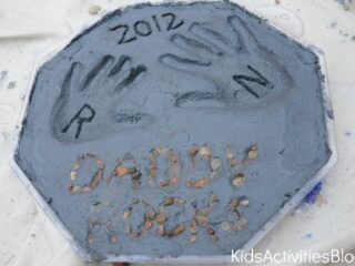 Image for Easy & Fun Stepping Stone DIY for Kids to Help Make