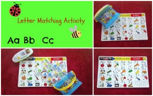 Preschool Letter Matching Activity