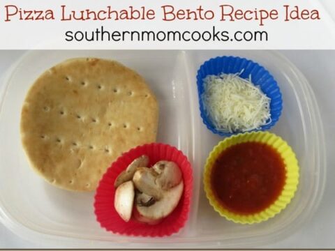 Image for Pizza Lunchable bento recipe idea
