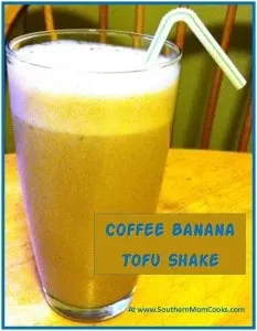 Coffee-Banana Tofu Shake 2