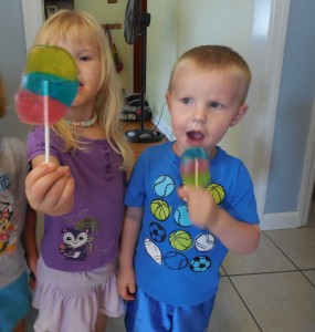 DIY Jolly Rancher Lollipops