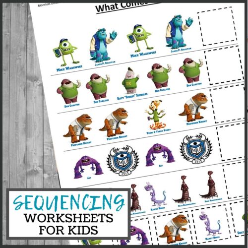 Monsters University Activities For Kids