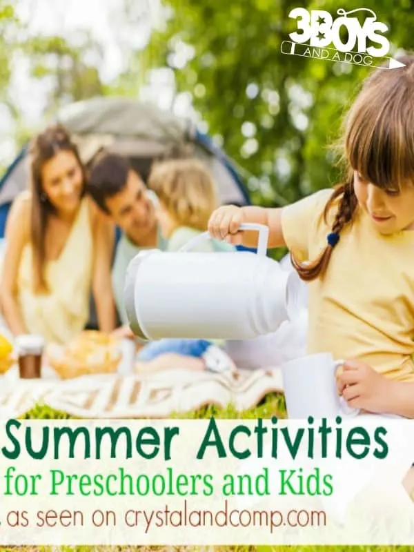 Summer Activities for Preschoolers and Kids