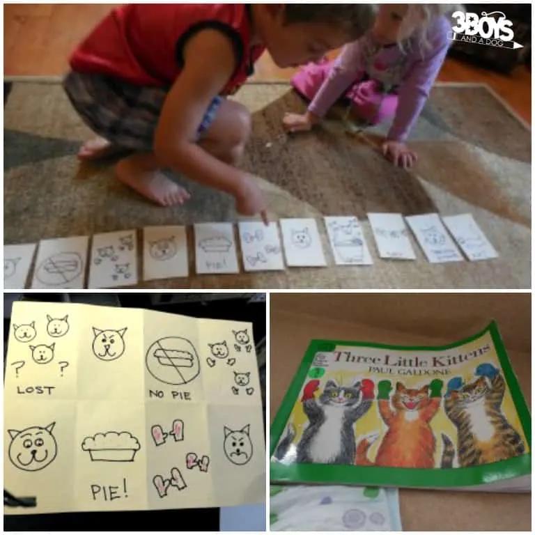 Three Little Pigs Story Sequencing Activity for Preschool