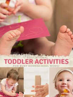 I have found some activities that will not only entertain the toddler but will also teach them as they play. There are educational toddler activities for at home and on the go.