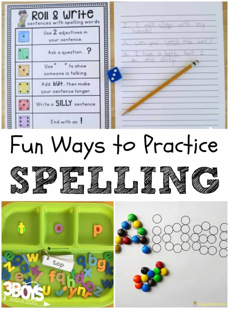 Fun Ways to Practice Spelling