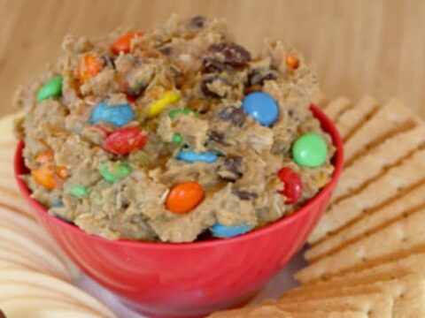 Monster Cookie Dough Appetizer Dip