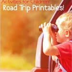 Road Trip Printable Activities for Kids