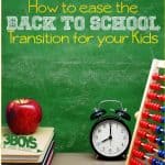 Top 10 Tips for Transitioning Back To School