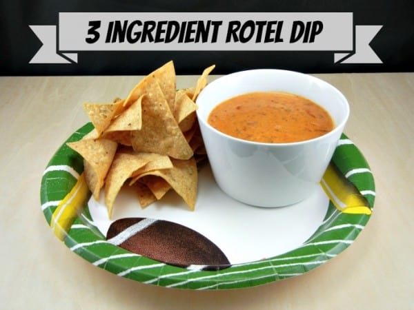 3 Ingredient Rotel Dip from 3 Boys and a Dog