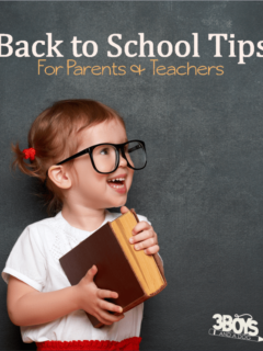 back to school tips for parents and teachers
