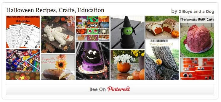 Halloween Pinterest Board