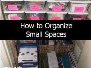 How to Organize Small Spaces