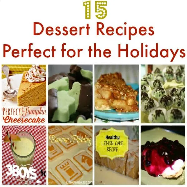15 Holiday Dessert Recipes
