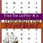 Find the letter worksheets: M is for the Mayflower