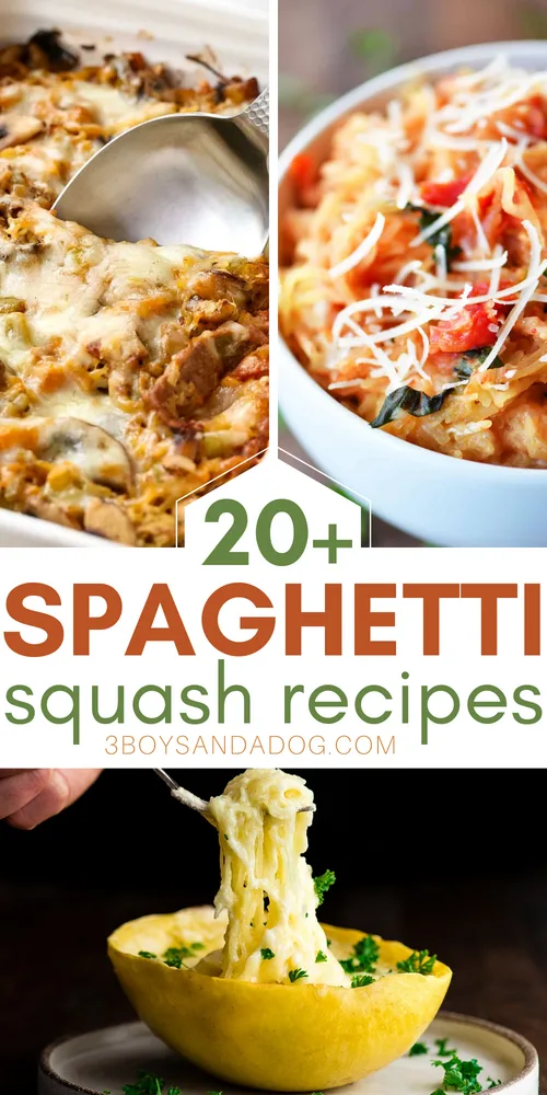 sweet and savory spaghetti squash recipes (1)