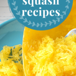 dinner time recipes that use spaghetti squash as the main ingredient