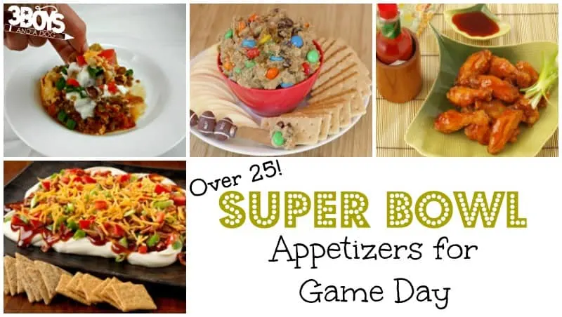 Super Bowl Appetizers for Game Day