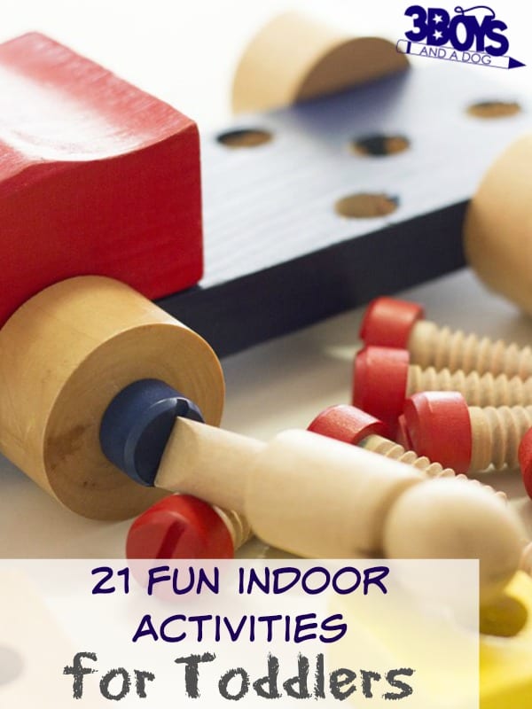 21 Fun Indoor Activities for Toddlers