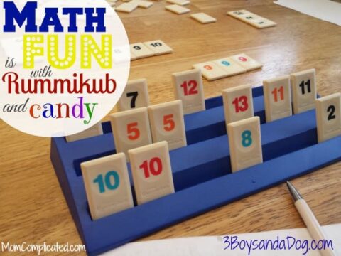 Math is fun with Rummikub and candy