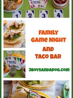 Family Game Night and Taco Bar