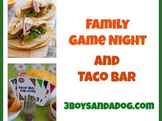 Family Game Night and Taco Bar