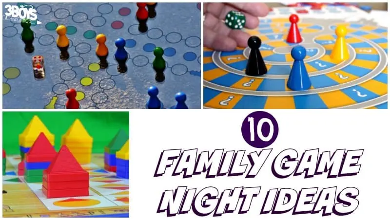 Fun Family Game Night Ideas to Try - 3 Boys and a Dog