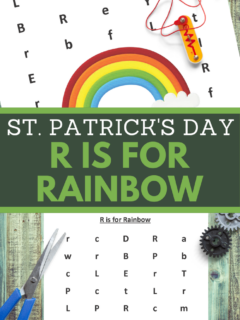 st paddy letter r recognition practice for preschoolers