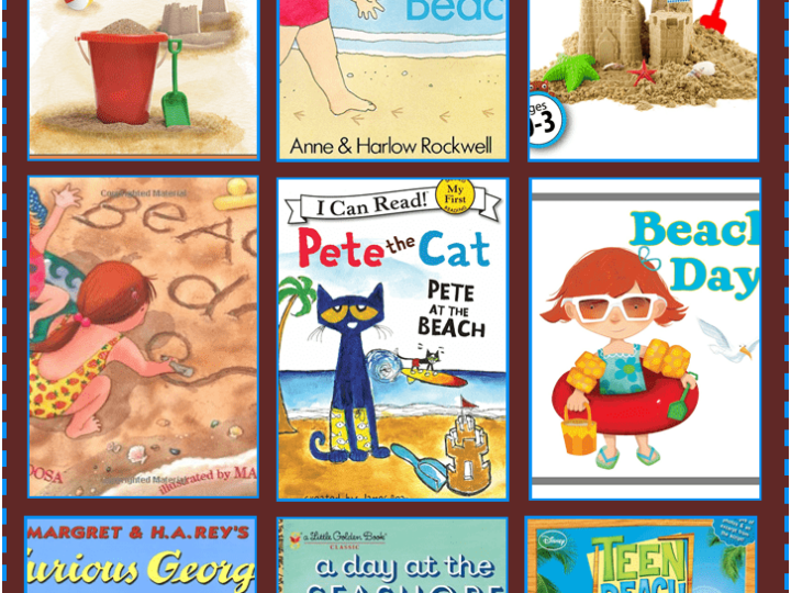 9 beach themed books for kids