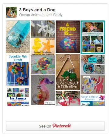 Ocean Animals Unit Study on Pinterest