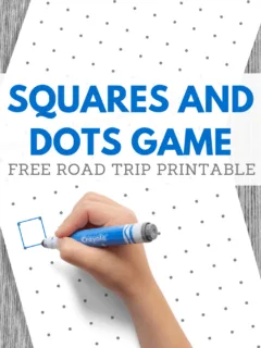 dot square game printable