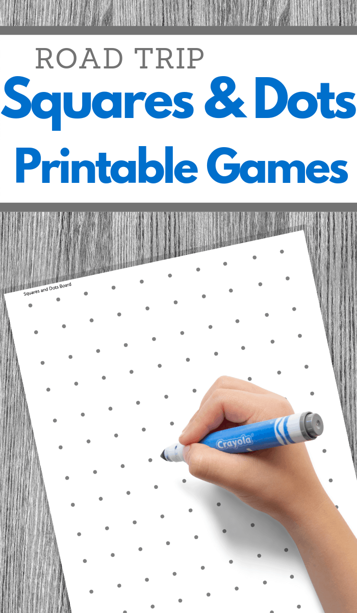 dots and squares game printable
