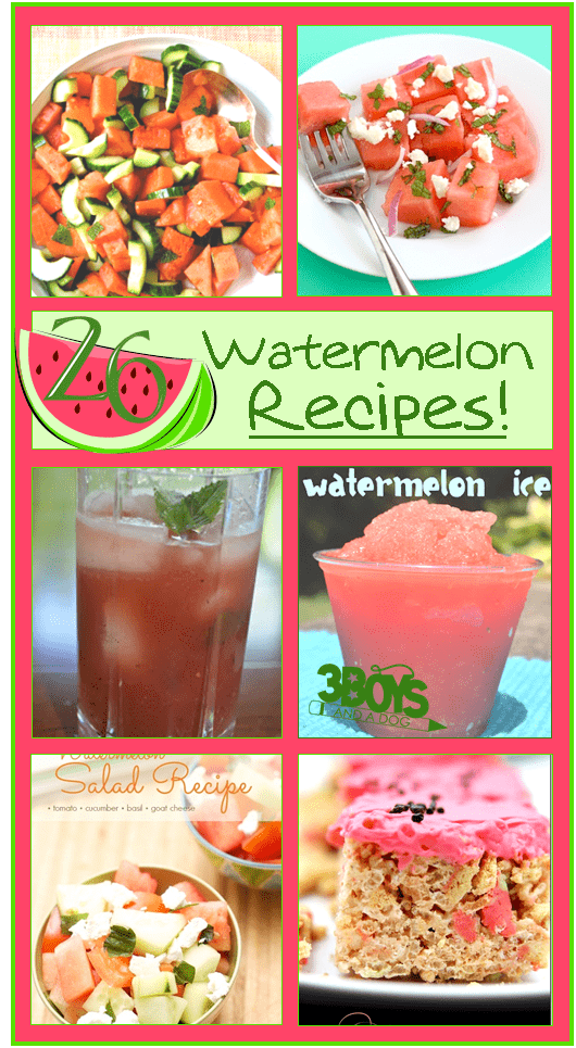 Easy Watermelon Recipes
