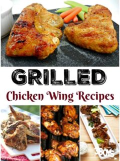 Grilled Chicken Wing Recipes - 3 Boys and a Dog