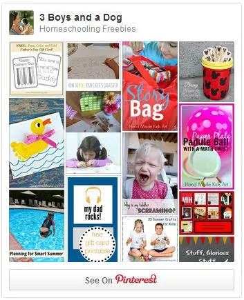 Homeschooling Freebies Pinterest Board