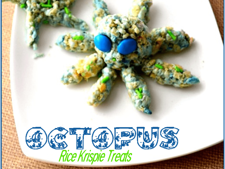 Image for Underwater Octopus Rice Krispie Treats