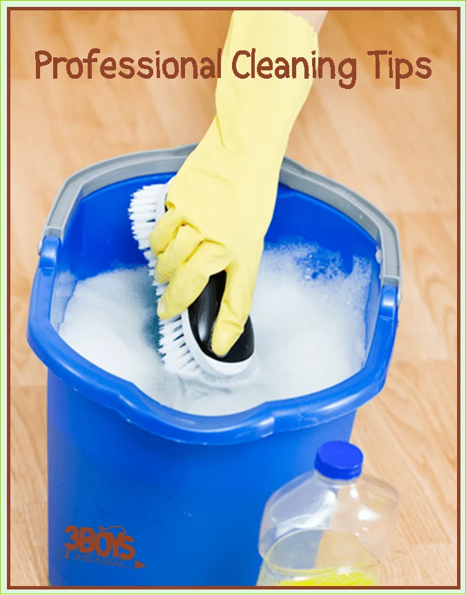 cleaning tips from pros