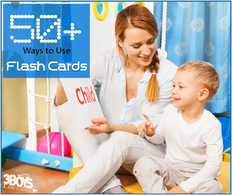 Over 50 ways to use flashcards