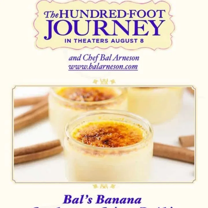 Bal’s Banana Cardamom Creme Blulee Recipe