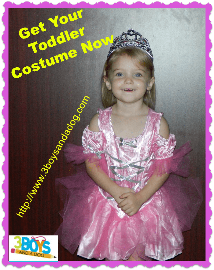 Get Your Toddler Costume Now