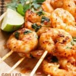 Garlic Shrimp Kabobs