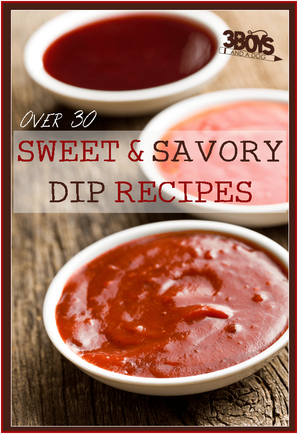 Over 30 Sweet and Savory Dip Recipes
