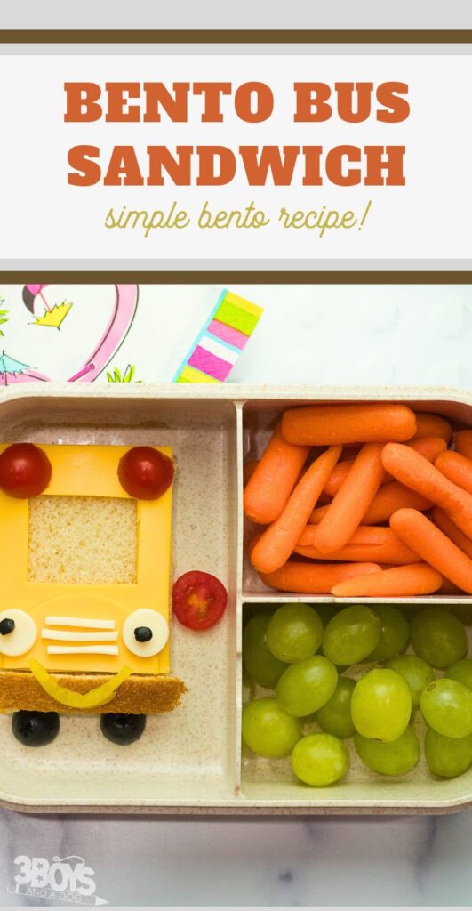 Bento Bus Menu.pdf Bento Bus Sandwich Recipe - Easy 5-Minute School Lunch